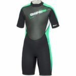 Гидрокостюм Manta Shorty 2мм детский зеленый