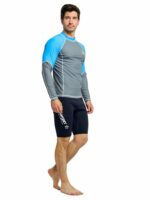 Футболка Sargan Агидель лайкра мужская голубой — изображение 5