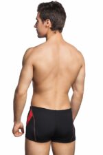 Плавки-шорты OLIMP черный/красный — изображение 4