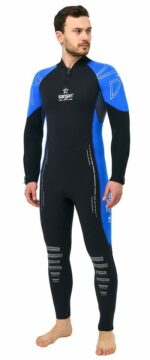 Гидрокостюм NERO Zipp мужской 5мм синий — изображение 5