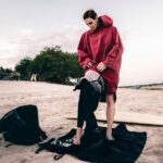 Пончо Fourth Element ветрозащитное бордо — изображение 6