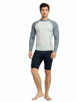 Футболка Sargan Агидель лайкра мужская серый — изображение 3