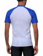 Футболка iQ UV 300+ белый/синий короткий рукав мужская — изображение 3