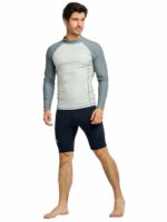 Футболка Sargan Агидель лайкра мужская серый — изображение 4