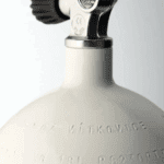 Баллон Vitcovice стальной 12л диам. 204мм+вентиль+башмак белый