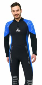 Гидрокостюм NERO Zipp мужской 5мм синий — изображение 7