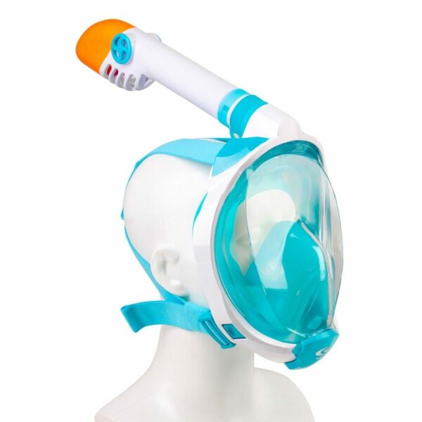 Маска Scorpena Swim полнолицевая бирюзовый