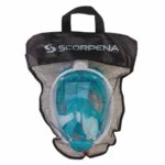 Маска Scorpena Swim полнолицевая бирюзовый — изображение 3