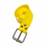 Ремень силиконовый 145см желтый — изображение 3