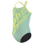 Купальник детский Zoe бирюза/желтый