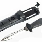 Нож для подводной охоты ТУРГОЯК-стропорез зеркальный