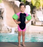 Нарукавники детские зеленый/синий — изображение 2