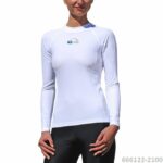 Футболка iQ UV 300 женская белый длинный рукав — изображение 3