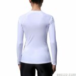 Футболка iQ UV 300 женская белый длинный рукав — изображение 4