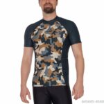 Футболка iQ лайкра UV 230 мужская короткий рукав — изображение 3