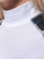 Футболка лайкра Mako длинный рукав белая унисекс — изображение 5