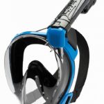 Маска полнолицевая Cressi Baron черный/синий