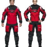 Гидрокостюм сухой EX2 мужской красный