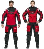 Гидрокостюм сухой EX2 мужской красный