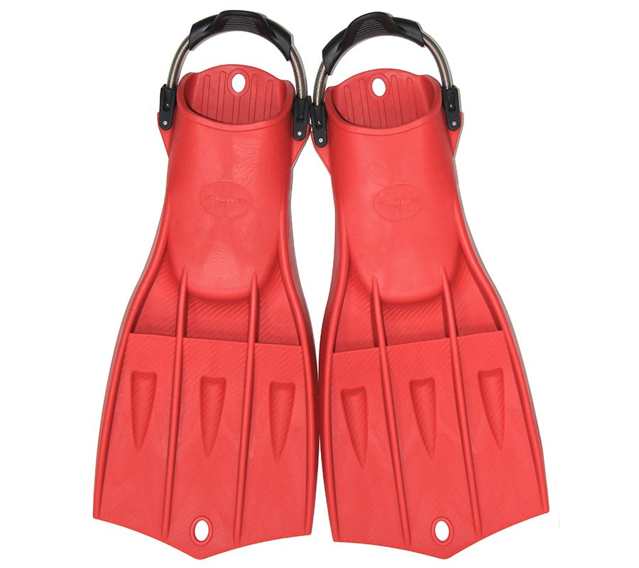 fins-f15-red_01 Ласты FanDiver F15 красные — изображение 1