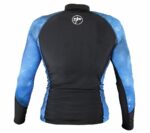 Футболка Galaxy лайкра черный/синий длинный рукав мужская — изображение 3