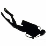 Наклейка Дайвер