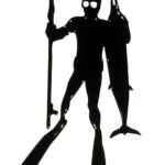 Наклейка Подводный охотник