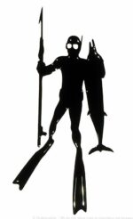 Наклейка Подводный охотник