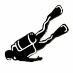 Наклейка Дайвер — изображение 2