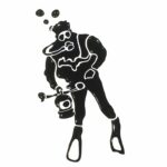 Наклейка Технодайвер