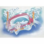 Маска Tusa Imprex 3D Hyperdry прозрачный силикон — изображение 4