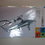 Наклейка Девушка-дайвер