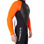 Гидрокостюм Scorpena Hawaii 3мм мужской оранжевый — изображение 2