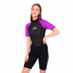 Гидрокостюм Scorpena Hawaii Shorty 3мм женский фиолетовый — изображение 4