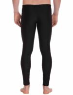 Штаны лайкра  LEGGINS iQ UV 300+ мужские с карманом чёрный — изображение 2