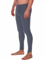 Штаны лайкра  LEGGINS iQ UV 300+ мужские с карманом пепельный — изображение 3