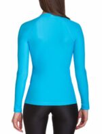 Футболка iQ UV 300+ женская бирюзовая — изображение 2