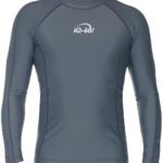 Футболка iQ UV 300 мужская серый длинный рукав