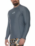 Футболка iQ UV 300 мужская серый длинный рукав — изображение 3