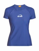 Футболка iQ лайкра UV 300 женская короткий рукав бирюзовый