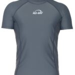 Футболка iQ UV 300+ пепельный короткий рукав мужская
