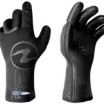 Перчатки LIQUID GRIP 5мм полусухие