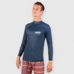 Футболка лайкра SooRuz NICE мужская длинный рукав синий