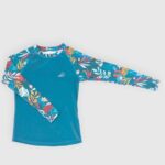 Футболка лайкра SooRuz VAUDAIRE женская длинный рукав синяя