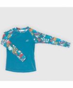 Футболка лайкра SooRuz VAUDAIRE женская длинный рукав синяя