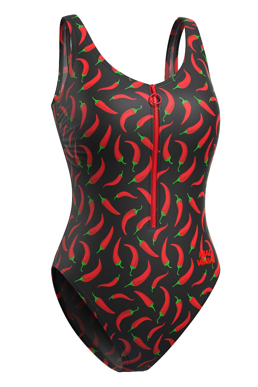 m0153_04_5_e1w__mad_wave__siena_anti-chlor_e1__black__m_1 Купальник Siena красный перчик — изображение 1