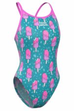 Купальник Flare голубой с эскимо