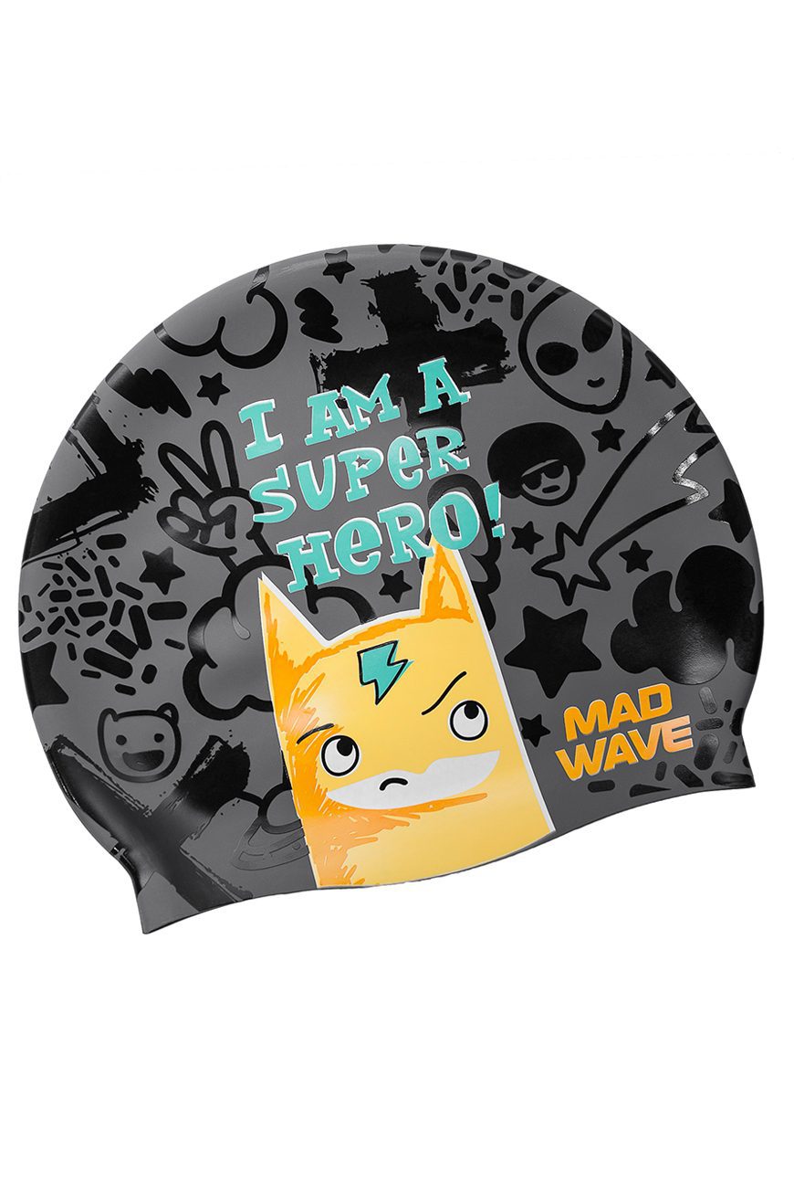 Шапочка силиконовая Super Hero юниор — изображение 2