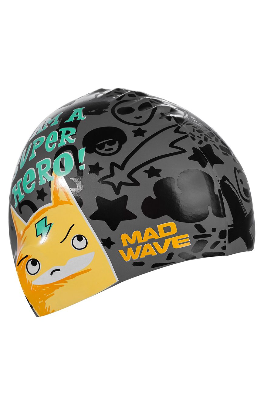 Шапочка силиконовая Super Hero юниор — изображение 1