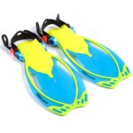 Ласты Turbulence детские бирюзовые